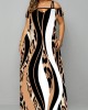 Pocket Leopard Sleeveless Maxi Dress