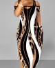 Pocket Leopard Sleeveless Maxi Dress