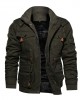 Men's Casual Winter Cotton Military Jacket New