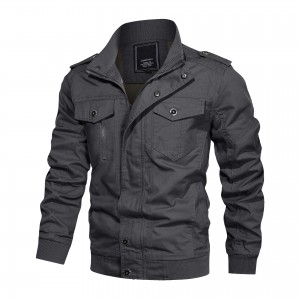 Tactical Bomber Cotton Cargo Jacket