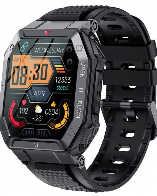 NEKTOM Waterproof Heart Rate Sport Swimming Smart Watch KE1