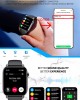 NEKTOM Smart Watch Blood Pressure Monitor Fitness Tracker QS08