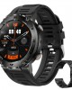 NEKTOM Smart Watch Heart Rate Blood Oxygen Waterproof KE2