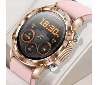 NEKTOM 1.32'' Full Touch Screen Answer Dial Call Sports Smartwatch CF89