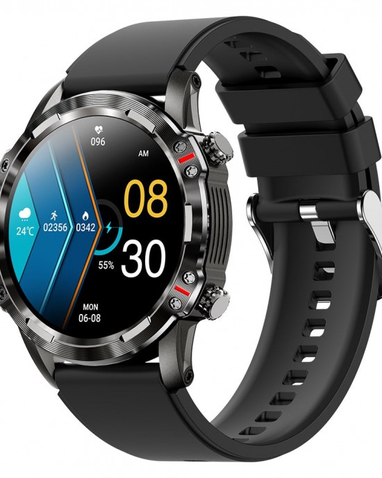 NEKTOM 1.32'' Full Touch Screen Answer Dial Call Sports Smartwatch CF89