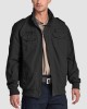 Men's Casual Jacket Lightweight Tactical Cargo Jackets Stand Collar Combat Jacket