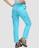 Women's Fleece Lined Softshell Pants Winter Pants with 5 Pockets Water-resistant Hiking Pants