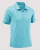 Men's Jersey Lapel Breathable T-Shirts Quick Dry Performance Golf Sports Polo