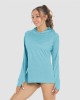 Women's Hoodie Shirts UPF 50+ Sun Protection Long Sleeve UV Shirt with Thumb Hole