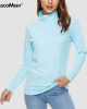 Women UPF 50+ Sun Protection Half Zip Quick Dry Shirt