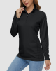 Women UPF 50+ Sun Protection Half Zip Quick Dry Shirt