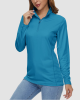 Women UPF 50+ Sun Protection Half Zip Quick Dry Shirt