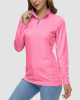 Women UPF 50+ Sun Protection Half Zip Quick Dry Shirt