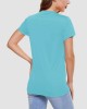 Women Casual T-Shirt Breathable UV Protection Outdoor Sports Quick Dry