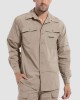 Mens Fishing Hiking Shirts with Detachable Sleeves Long/Short Sleeve Quick Dry