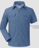 Mens Fishing Hiking Shirts with Detachable Sleeves Long/Short Sleeve Quick Dry