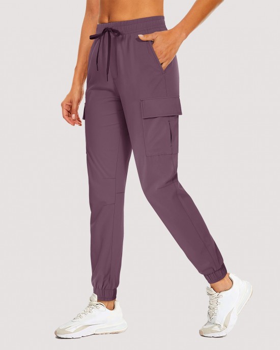 Women's Hiking Pants with 5 Pockets Quick Dry Sweatpants Running Pants