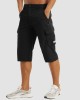 Men Knee Length Shorts Lightweight Thin Quick Dry Cargo Shorts