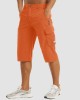 Men Knee Length Shorts Lightweight Thin Quick Dry Cargo Shorts