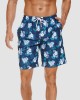 Swimming Trunks with Mesh Liner Quick Dry Funny Beachwear Shorts