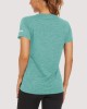 Women's Running T-Shirts Quick Dry with Reflective Strips Tee Shirts