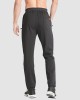 Men Fitness Pants with Two Zip Pockets Fashion Workout Sweatpants