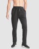 Men Fitness Pants with Two Zip Pockets Fashion Workout Sweatpants