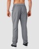 Men Fitness Pants with Two Zip Pockets Fashion Workout Sweatpants