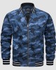 Men's Jacket Lightweight Windbreaker Bomber Jacket Windproof Casual Jacket Outwear