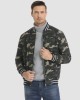 Men's Jacket Lightweight Windbreaker Bomber Jacket Windproof Casual Jacket Outwear