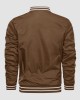 Men's Jacket Lightweight Windbreaker Bomber Jacket Windproof Casual Jacket Outwear