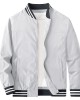 Men's Jacket Lightweight Windbreaker Bomber Jacket Windproof Casual Jacket Outwear