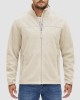 Men's Fleece Jacket with Zipper Pockets Full Zip Lightweight Warm Winter Casual Jacket Coat