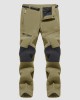 Men's Winter Pants Fleece Lined Ski Snow Pants Water Resistant with 4 Zip Pockets