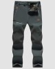 Men's Winter Pants Fleece Lined Ski Snow Pants Water Resistant with 4 Zip Pockets