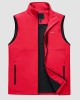 Men's Lightweight Vest Windproof Sleeveless Jacket Outdoor Hiking Camping Fishing Photography Gilet with Zip Pockets