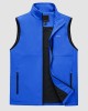 Men's Lightweight Vest Windproof Sleeveless Jacket Outdoor Hiking Camping Fishing Photography Gilet with Zip Pockets