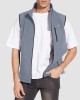 Men's Lightweight Vest Windproof Sleeveless Jacket Outdoor Hiking Camping Fishing Photography Gilet with Zip Pockets