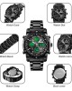 SKMEI - Digital Display Multifunctional Chronograph Quartz Wristwatch