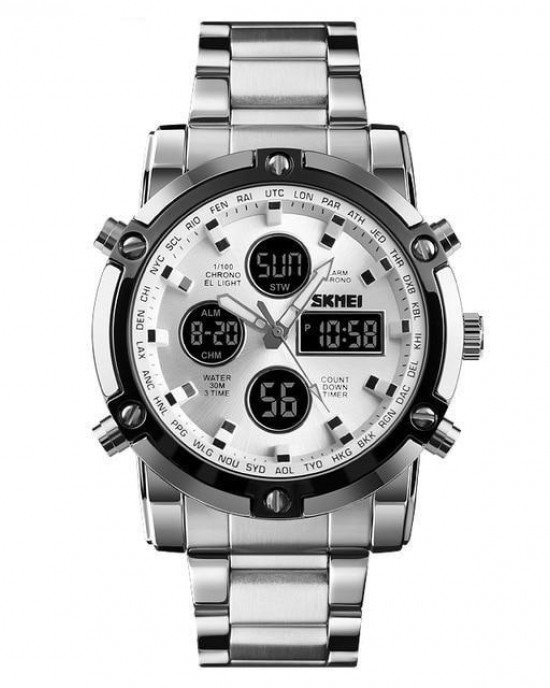 SKMEI - Digital Display Multifunctional Chronograph Quartz Wristwatch