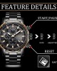 LG9902 - Luxury Full Steel Sport Chronograph Quartz Watch