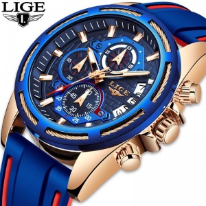 LIGE - Men‘s Luxury Military Sport Quartz Watch