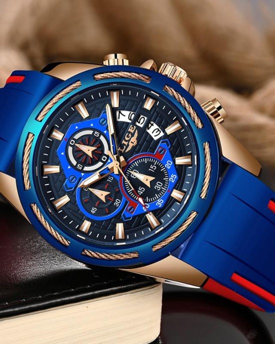 LIGE - Men‘s Luxury Military Sport Quartz Watch