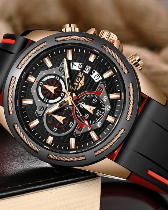 LIGE - Men‘s Luxury Military Sport Quartz Watch