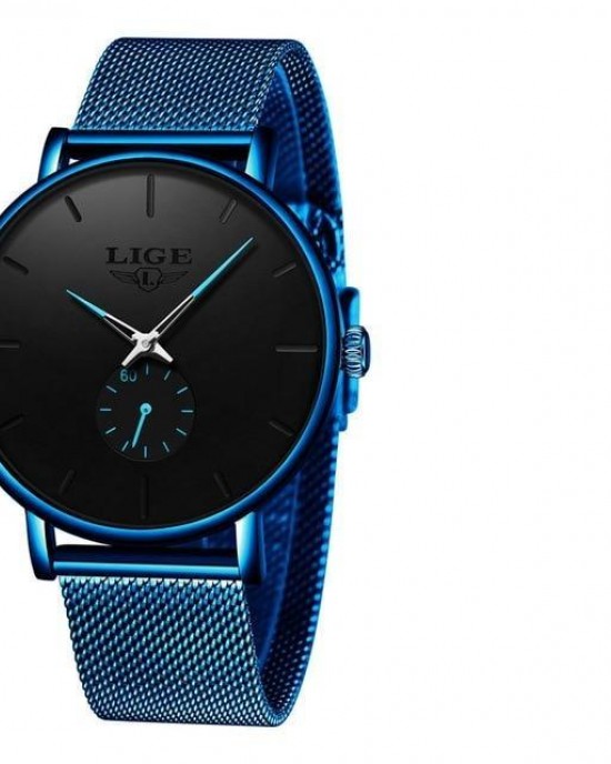 LG9915 - 2020 New Fashion Blue Waterproof Quartz Watch