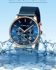 CRRJU - Fashion Stainless Steel Waterproof Quartz Watch