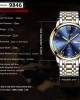 LIGE - Full Steel Sports Waterproof Quartz Watch