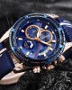 LG9880 - Blue Military Waterproof Sports Quartz Waterproof Watch