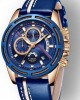 LG9880 - Blue Military Waterproof Sports Quartz Waterproof Watch