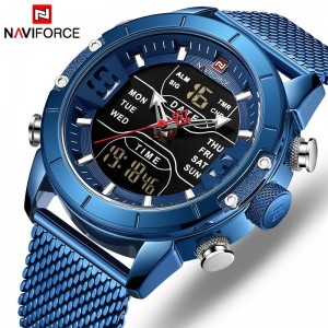 NAVIFORCE - LED Digital Display Military Sport Quartz Wrist Watch